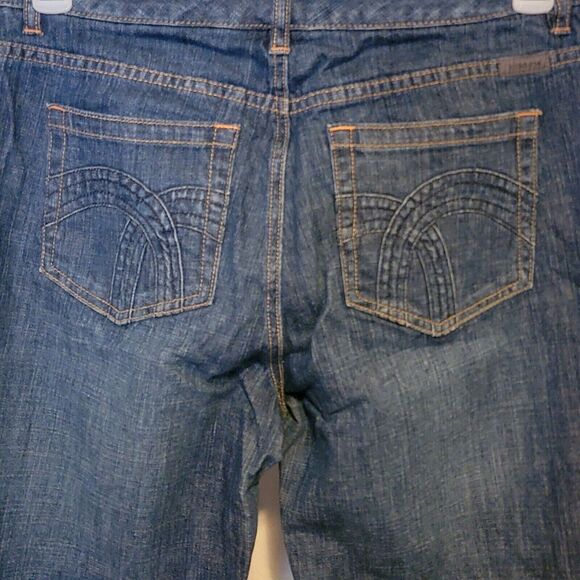 Liz Claiborne Women's Jeans Bootcut Dark Wash Size 10 Mid Rise - Picture 6 of 6